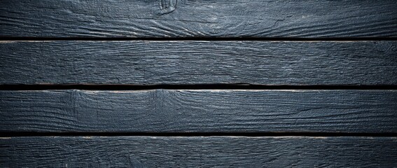 Dark-stained horizontal wooden planks