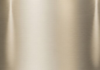 Elegant brushed metal surface with soft reflected lighting for product background brushed metallic