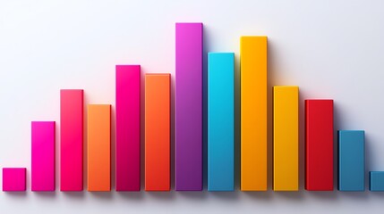 business graph with arrow