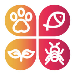 conservation Gradient icon