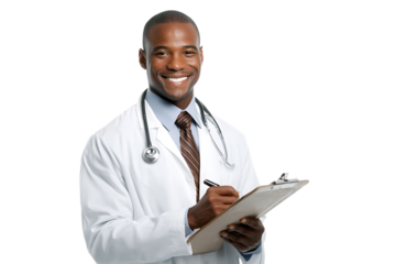 Smiling African American Doctor