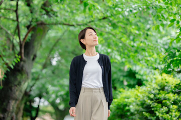 さわやかな女性