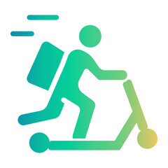 courier Gradient icon