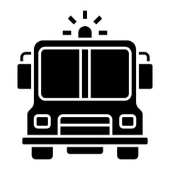 emergency unit Solid icon