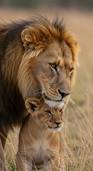 Obraz premium Golden Hour Embrace