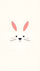 Obraz premium white rabbit with red heart
