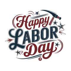 Labor Day T-Shirt Designs with Typography – Celebrate USA with Styles