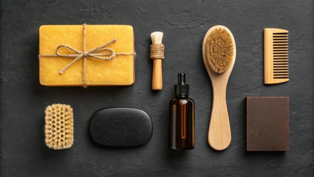 Natural grooming essentials for a luxurious bath experience