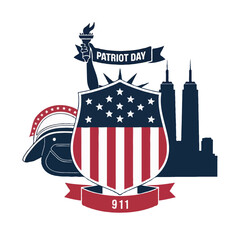 Vibrant Patriot Day Clipart & Vector Designs – High-Resolution Art