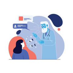 Digital health solutions enhancing patient care and medical consultations through technology