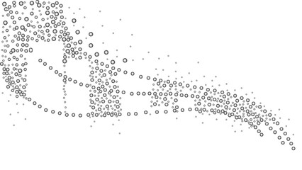 grunge font vector illustration