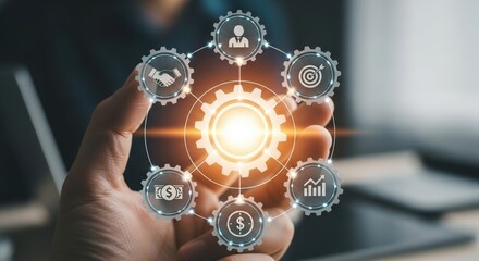 Digital network connections and business process optimization