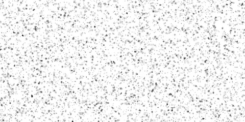 Terrazzo flooring interior grain vintage paint smooth design. Vector grunge dirty vintage wall overlay noise old wall black and white terrazzo granite floor structure distressed texture background.	