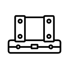 Abstract black color blank solid square background image