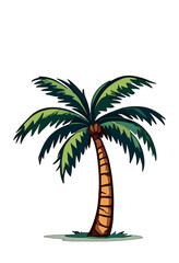 palm tree vector illustration