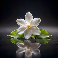 Obraz premium white frangipani flowers