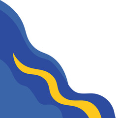 Abstract Wave Corner