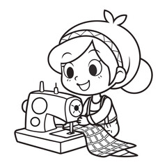Fun Professions Coloring Pages for Kids