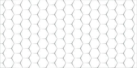 Naklejka premium Abstract background with hexagons Abstract hexagon polygonal pattern background vector. seamless bright white abstract honeycomb background. 