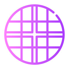 korea gradient icon