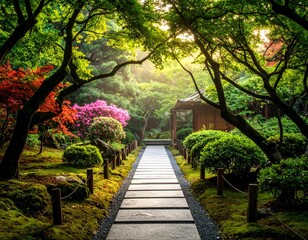 Journey Through a Serene Nature Pathway