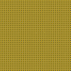 Decorative Pattern with Floral-Inspired Elements