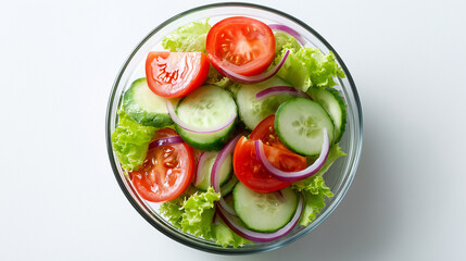 彩り豊かなフレッシュサラダ