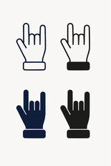 Fototapeta premium vector hand icon