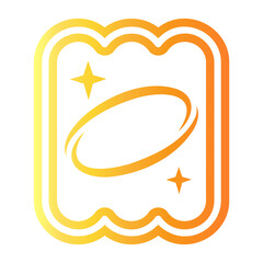 hologram Line Gradient Icon