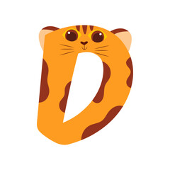 Cat Alphabet Illustration