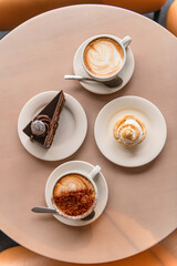 Chocolate Cafe Lemon Meringue & Coffees