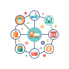 Integrated logistics and supply chain management network