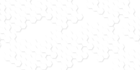 Background with hexagons . Abstract background with lines . white texture background . hexagon abstract background. Surface polygon pattern with glowing hexagon paper texture and futuristic business
