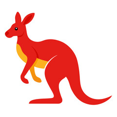 kangaroo cartoon illustration