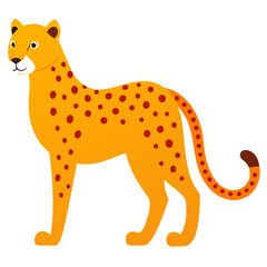 giraffe cartoon isolated on white