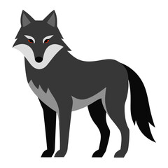 wolf vector illustration