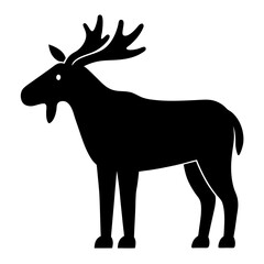 deer silhouette vector