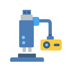Digital Microscope with Camera for Education or Research Purposes