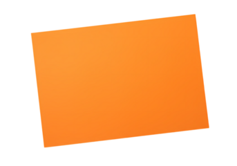 Solid Orange Square Texture on Transparent background