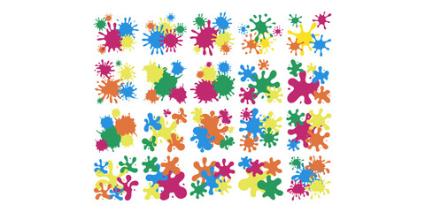 Ink Splash Multicolor