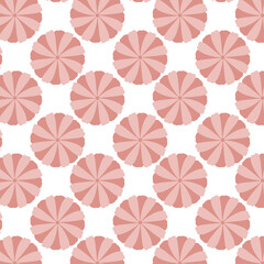 Vintage color floral seamless pattern 