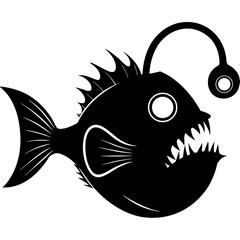 vector illustration of a fish
