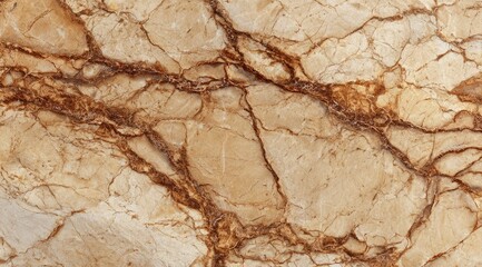 Beige and brown marble texture with intricate veining