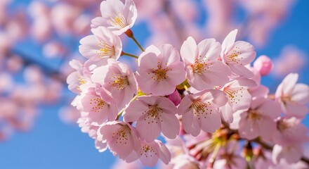 Obraz premium pink cherry blossom