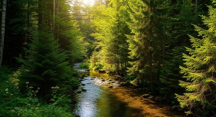 Obraz premium forest in autumn