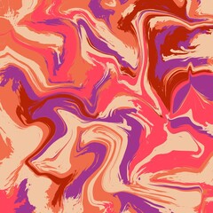 Pink abstract seamless pattern