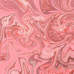 seamless pattern with pink hearts