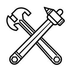 set of tools vector