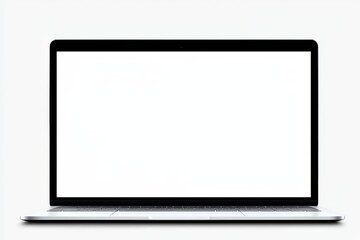 Elegant Laptop on Crisp White Background