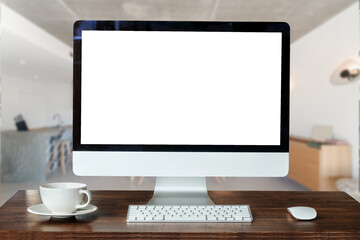 Fototapeta premium Imac Set Realistic Mockup